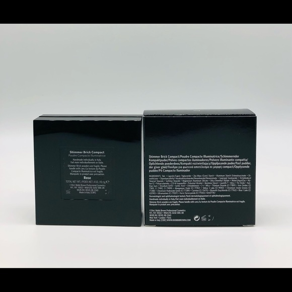 Bobbi Brown -Shimmer Brick Compact-Rose 0.4oz/10.3g NIB - Picture 5 of 5